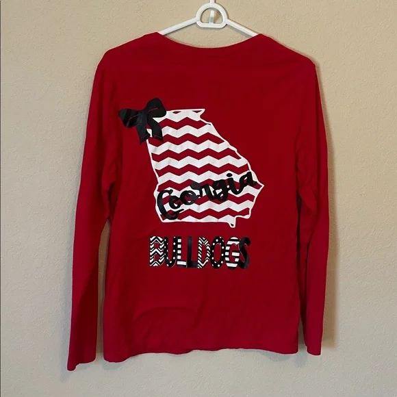 Women’s GA Bulldogs Long Sleeve Tee | Large - Picture 3 of 3